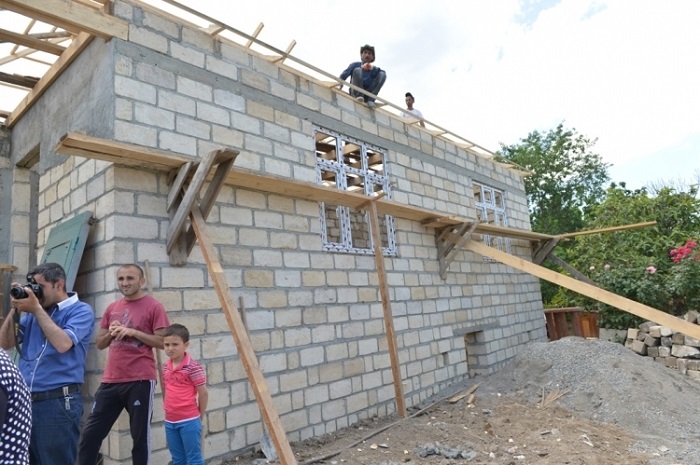 Over 30 houses destroyed by Armenians in Terter, Aghdam rebuilt